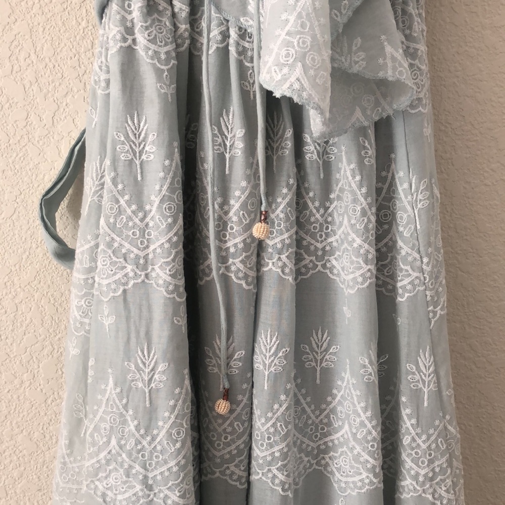 Love Sam Anthropologie Mint Green Maxi Dress - Picture 11 of 14